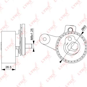 Ролик-натяжитель ремня ГРМ