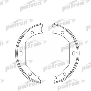 Колодки ручного тормоза к-кт