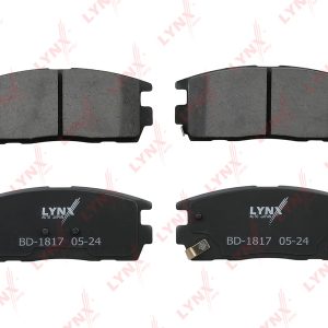 Колодки тормозные задние дисковые к-кт