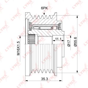 Шкив генератора