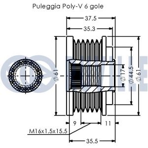 Шкив генератора
