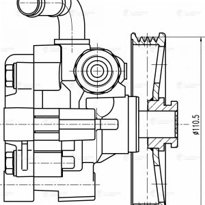 Насос гидроусилителя