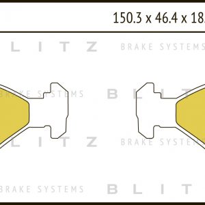 Колодки тормозные передние к-кт