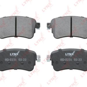 Колодки тормозные задние дисковые к-кт