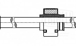 Полуось передняя правая