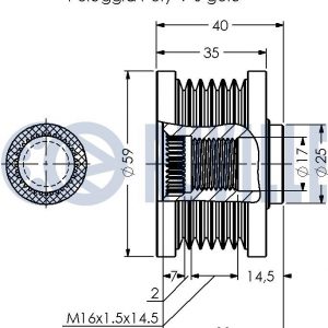 Шкив генератора