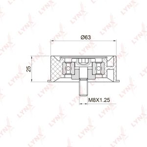 Ролик дополнительный ремня ГРМ