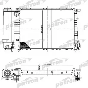 Радиатор основной