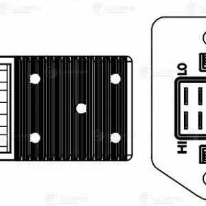 Резистор отопителя