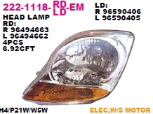 Фара правая