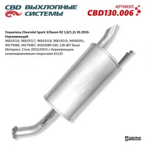 Глушитель основной