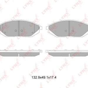 Колодки тормозные передние к-кт