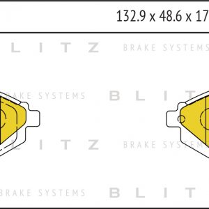 Колодки тормозные передние к-кт