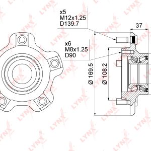 Ступица передняя