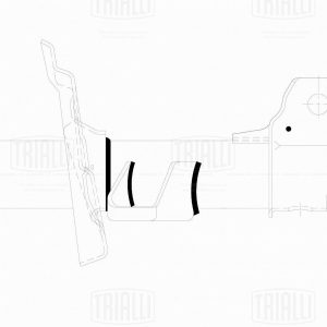 Амортизатор передний правый