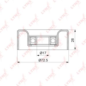 Ролик дополнительный руч. ремня