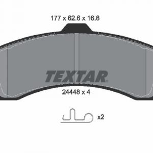 Колодки тормозные передние к-кт
