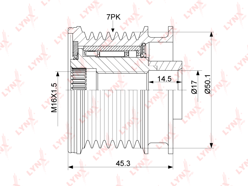 Шкив генератора