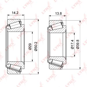 Подшипник ступицы (к-кт)