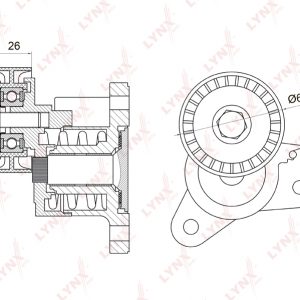 Натяжитель ремня