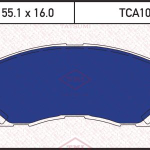 Колодки тормозные передние к-кт