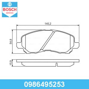 Колодки тормозные передние к-кт