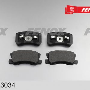 Колодки тормозные задние дисковые к-кт