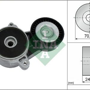 Ролик-натяжитель ручейкового ремня