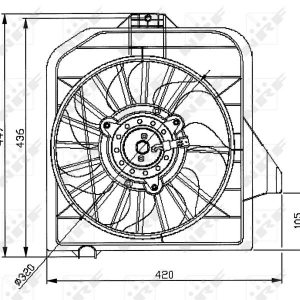 Вентилятор радиатора