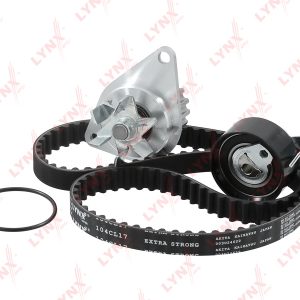 Насос водяной (помпа) + к-кт ремня ГРМ