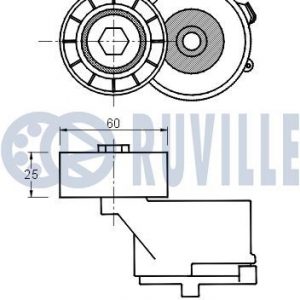 Натяжитель ремня