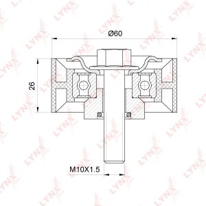 Ролик дополнительный руч. ремня