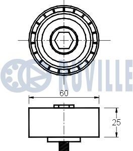 Ролик дополнительный руч. ремня
