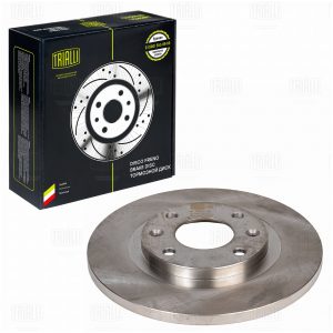 Диск тормозной передний не вентилируемый