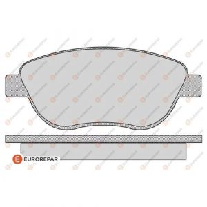 Колодки тормозные передние к-кт