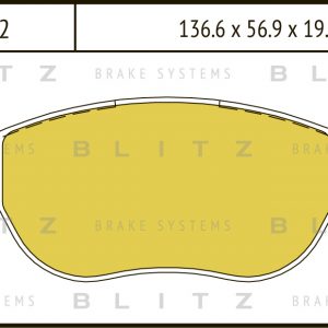 Колодки тормозные передние к-кт