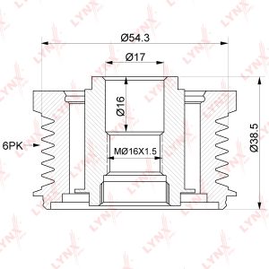 Шкив генератора