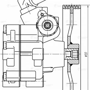 Насос гидроусилителя