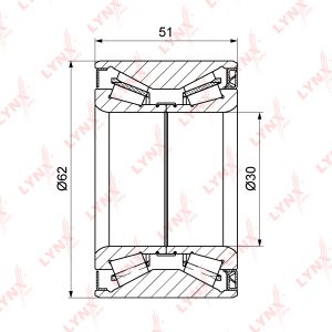 Подшипник ступицы (к-кт)