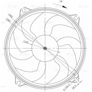 Вентилятор радиатора