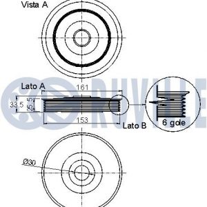 Шкив коленвала