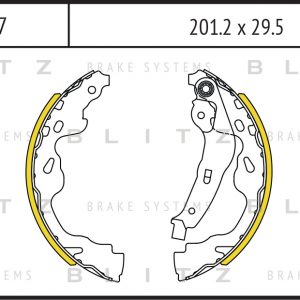 Колодки барабанные к-кт