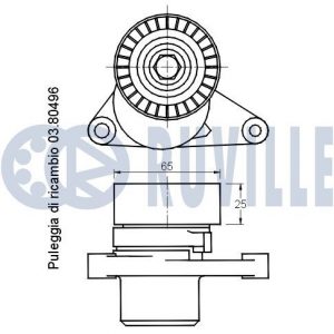 Натяжитель ремня