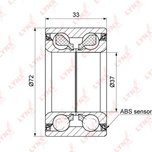 Подшипник ступицы (к-кт)