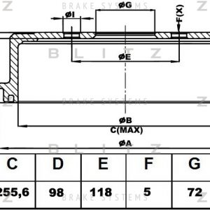 Барабан тормозной