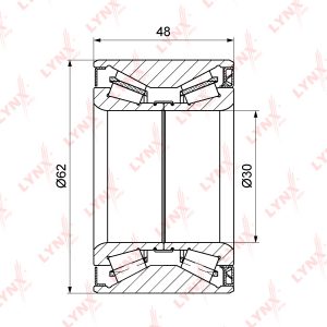 Подшипник ступицы (к-кт)