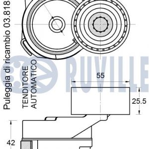 Натяжитель ремня