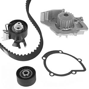 Насос водяной (помпа) + к-кт ремня ГРМ