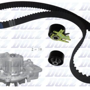 Насос водяной (помпа) + к-кт ремня ГРМ