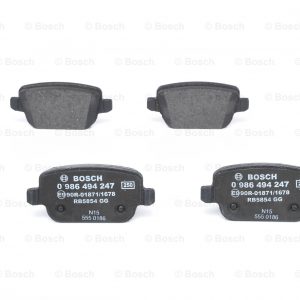 Колодки тормозные задние дисковые к-кт